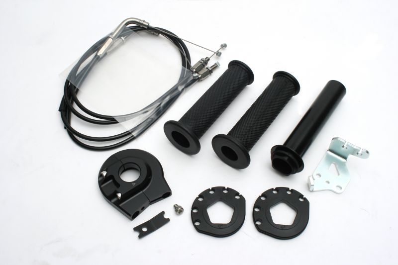 【15日限定！クーポン配布！】 ACTIVE(アクティブ)バイク用 ハイスロットル ハイスロKIT [EVO2] ブラック ラージボディー 巻取φ50/52 YZF-R25 15-18/YZF-R25(ABS) 15-18/YZF-R3(ABS) 15-18 1065310