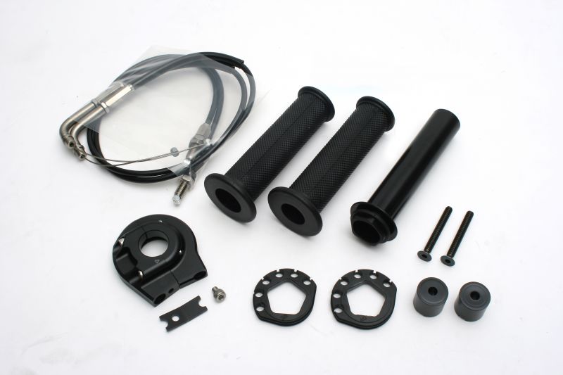 ACTIVE(アクティブ)バイク用 ハイスロットル ハイスロKIT [EVO2] シルバー 巻取φ38/40 GSXR1000 09-16 (ABS車含む) (ﾊﾝﾄﾞﾙｽﾍﾟｰｻｰ付属) 1065503