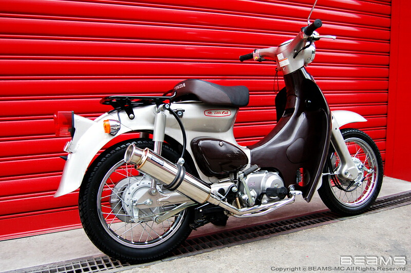【20日限定！クーポン配布！】 ビームス BEAMS バイク用 マフラー リトルカブFI JBH - AA01 フルエキ フルエキゾースト SS 300 ソニック B136-07-000