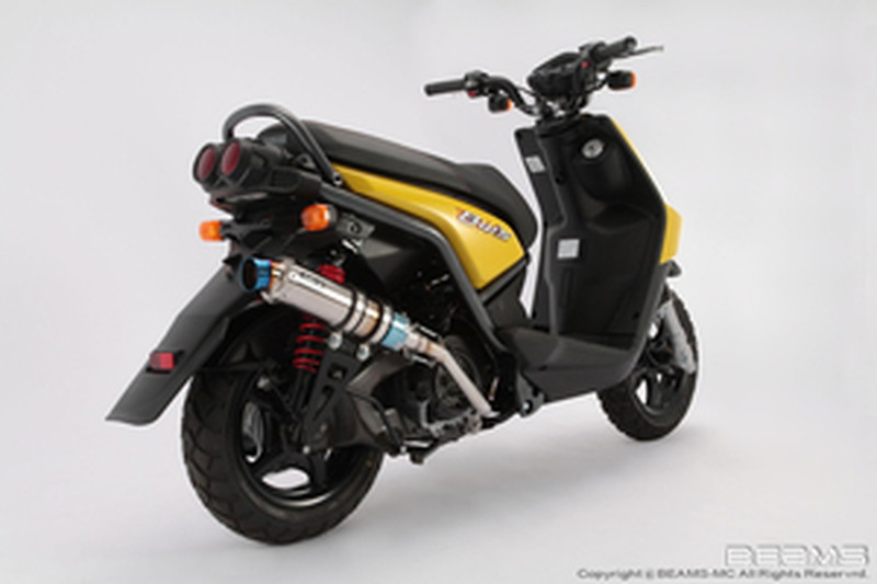 【マラソン期間 クーポン配布！】 ビームス BEAMS バイク用 マフラー BW'S125 LPR - SE451 フルエキ フルエキゾースト R-EVO チタンサイレンサー B221-53-007