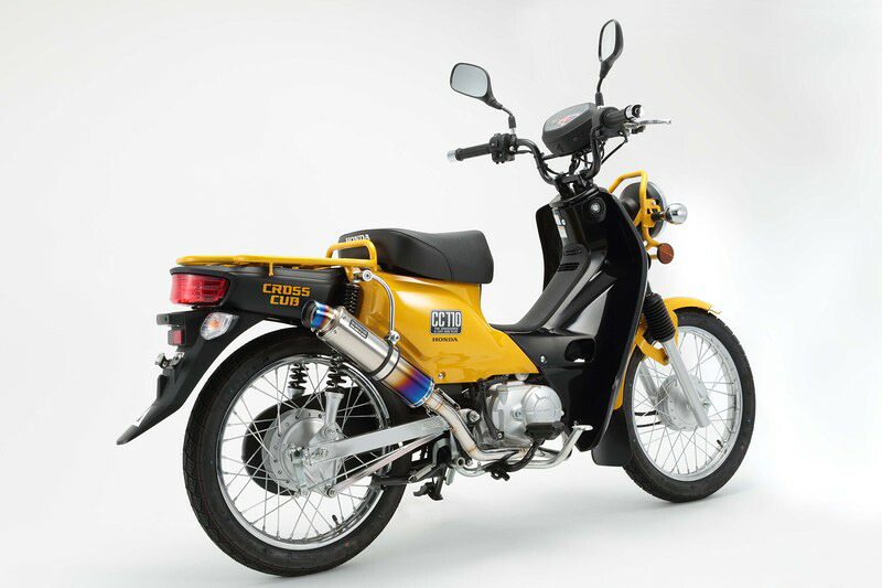 【25日限定！クーポン配布！】 ビームス BEAMS バイク用 マフラー CROSS CUB EBJ - JA10 フルエキ フルエキゾースト R-EVO チタンサイレンサーSP 22年騒音規制対応 G168-53-007｜moto-zoa 店