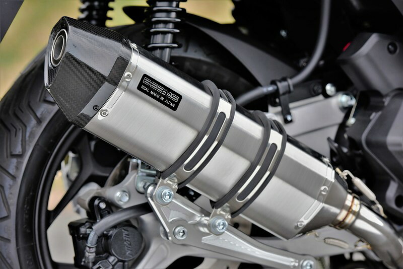 【マラソン期間 クーポン配布！】 ビームス BEAMS バイク用 マフラー PCX125 21～ 2BJ-JK05 CORSA-EVO2 ステンレスサイレンサー JMCA G195-64-000