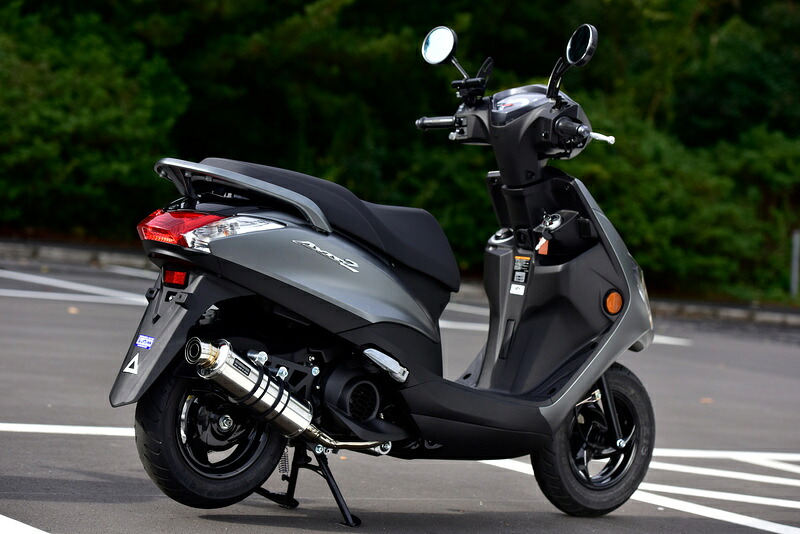 【25日限定！クーポン配布！】 ビームス BEAMS バイク用 JMCA 政府認証 R-EVO ステンレス フルエキゾースト マフラー アクシスZ 8BJ-SEJ6J G273-53-008｜moto-zoa 店