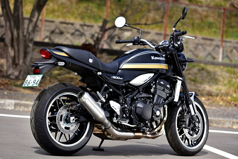 ビームス BEAMS バイク用 JMCA 政府認証 車検対応 パワーヘッダー RS SUS スリップオン マフラー サイレンサー Z900RS 8BL-ZR900K G437-25-P2J|moto-zoa 店