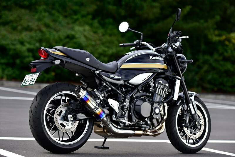 ビームス BEAMS バイク用 JMCA 政府認証 車検対応 R-EVO2 ヒートチタン スリップオン マフラー サイレンサー Z900RS 8BL-ZR900K G437-54-P1J｜moto-zoa 店