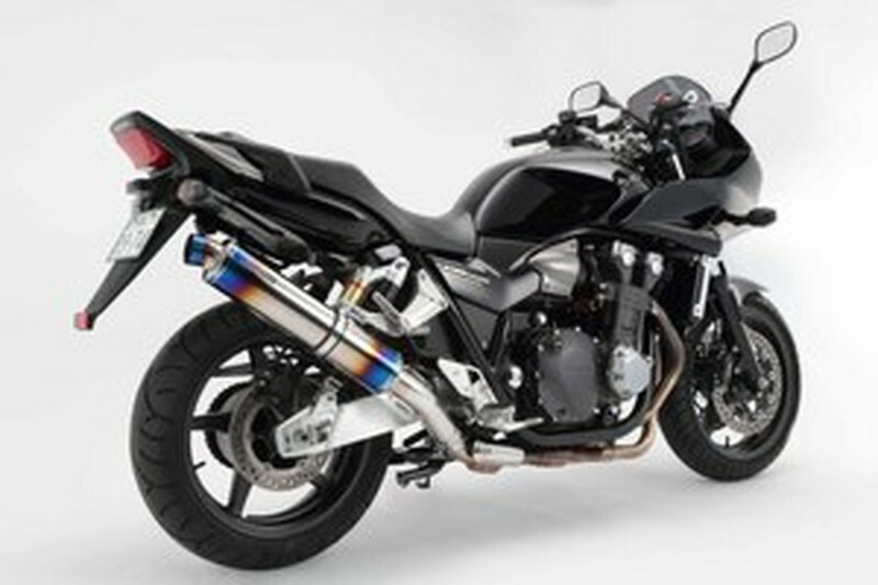 【18日限定！クーポン配布！】 ビームス BEAMS バイク用 CB1300SB '08~'13 EBL-SC54 R‐EVO スリップオン ヒートチタンサイレンサー セイフニンショウ 22年騒音規制対応 G108-53-P1J