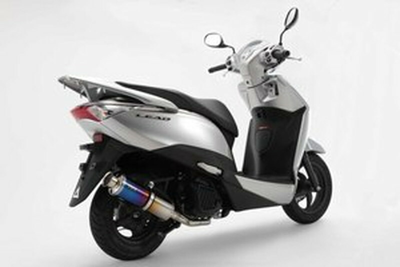 【18日限定！クーポン配布！】 ビームス BEAMS バイク用 マフラー リード125 EBJ - JF45 フルエキ フルエキゾースト SS 300 チタンSP 22年騒音規制対応 G158-09-000