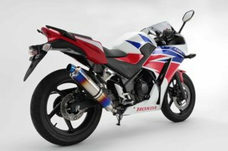 【25日限定！クーポン配布！】 ビームス BEAMS バイク用 マフラー CBR250R 2014~ JBK-MC41 R-EVO スリップオン ヒートチタンサイレンサー 政府認証 22年騒音規制対応 G167-53-P1J｜moto-zoa 店