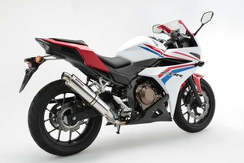 【18日限定！クーポン配布！】 ビームス BEAMS バイク用 マフラー CBR400R 2BL-NC47 R-EVO スリップオン ステンレスサイレンサー 政府認証 22年騒音規制対応 G174-53-P6J