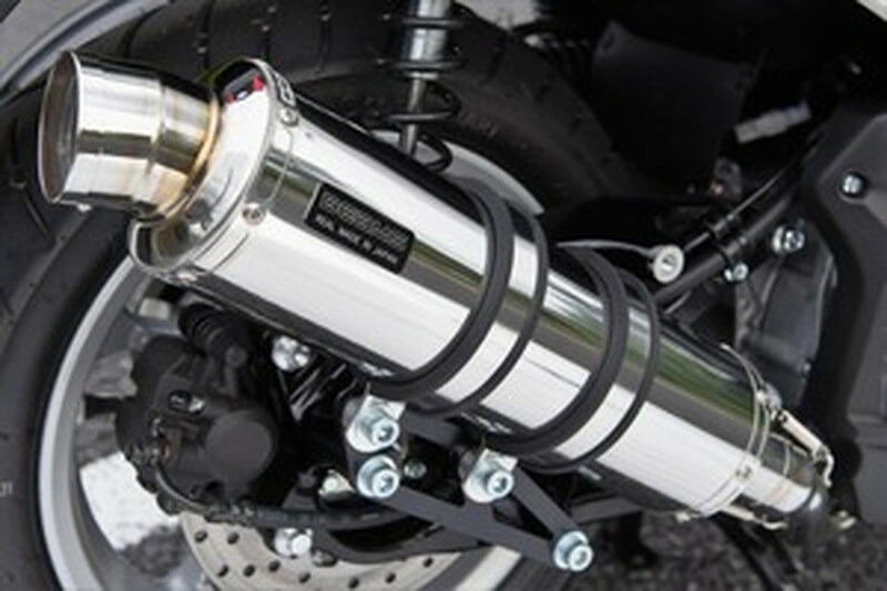 ビームス BEAMS バイク用 マフラー N - MAX155 2BK - SG50J フルエキ フルエキゾースト R-EVO ステンレスサイレンサー 政府認証 22年騒音規制対応 G252-53-008