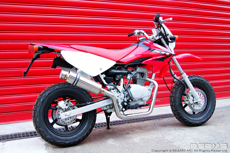 【15日限定！クーポン配布！】 ビームス BEAMS バイク用 フルエキゾーストマフラー SS300ソニックサイレンサー XR50 AD14 B116-07-000 26,162円