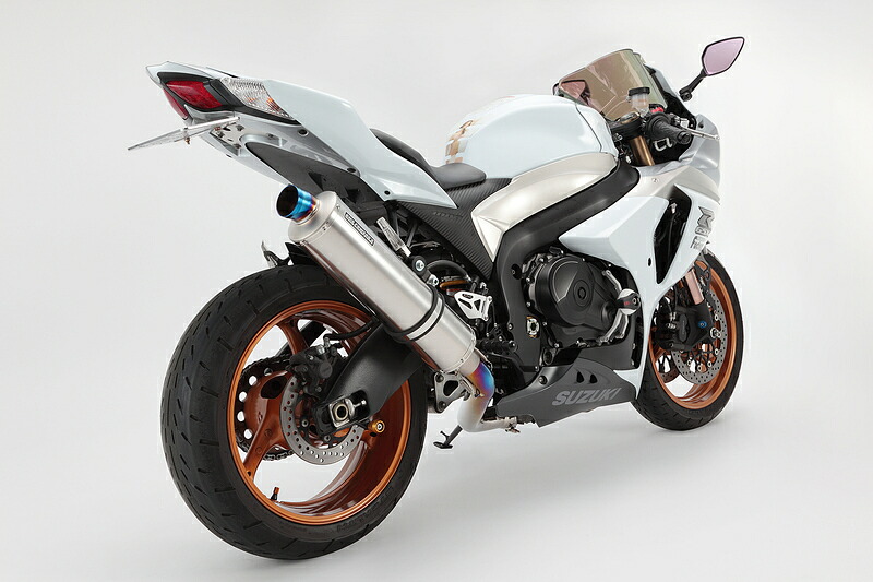 【25日限定!クーポン配布!】 ビームス BEAMS バイク用 サイレンサー ラウンド チタンソリッド スリップオンマフラー GSX-R1000 '09~'10 D323-53-P3S|moto-zoa 店