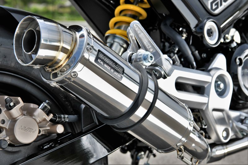 HMS ホンダ グロム MSX125 DELTA デルタ SUS マフラー グロム（ホンダ） HMS ホンダ グロム MSX125 バイクマフラー EBJ