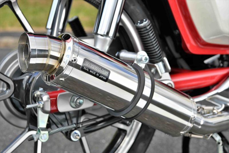 【18日限定！クーポン配布！】 ビームス BEAMS バイク用 フルエキゾーストマフラー R-EVO ステンレスサイレンサー 政府認証 JMCA スーパーカブC125 8BJ-JA58 G1002-53-008