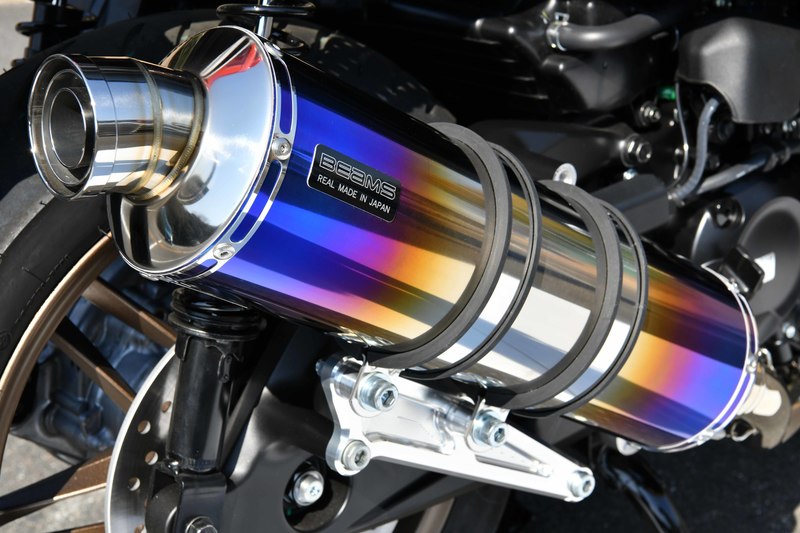 モンキー50【AB27:F1専用 】BEAMSフルエキ マフラー BEAMS ビームス バイク用 マフラー モンキーFI JBH - AB27