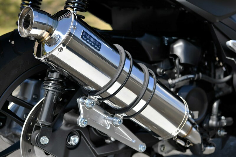 【マラソン期間 クーポン配布！】 ビームス BEAMS バイク用 フルエキゾーストマフラー R-EVO ステンレスサイレンサー 政府認証 JMCA FORZA フォルツァ MF13 G182-53-008