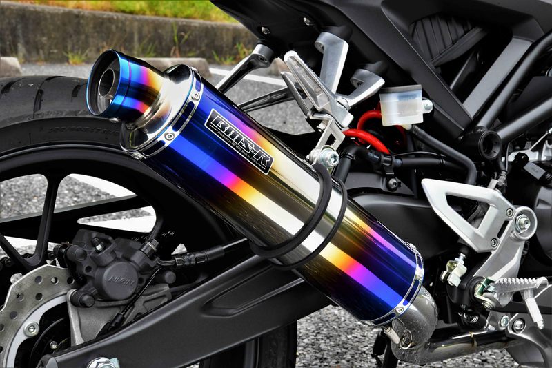 【20日限定！クーポン配布！】 ビームス BEAMS バイク用 フルエキゾーストマフラー R-EVO ヒートチタンサイレンサー 政府認証 JMCA CB125R 2BJ-JC79 G182-53-S1J｜moto-zoa 店