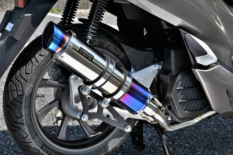 【マラソン期間 クーポン配布！】 ビームス BEAMS バイク用 フルエキゾーストマフラー R-EVO2 ヒートチタンサイレンサー 政府認証 JMCA PCX HYBRID 2AJ-JF84 G183-54-007