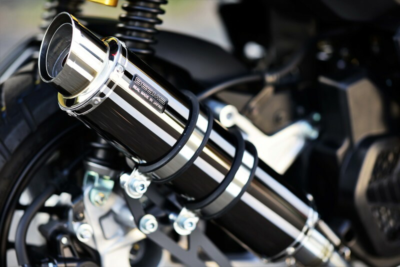 【マラソン期間 クーポン配布！】 ビームス BEAMS バイク用 フルエキゾーストマフラー R-EVO2 SMB（スーパーメタルブラック）サイレンサー 政府認証 JMCA ADV150 2020～ 2BK-KF38 G194-54-005