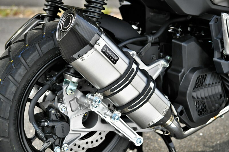【マラソン期間 クーポン配布！】 ビームス BEAMS バイク用 フルエキゾーストマフラー CORSA-EVO2 ステンレスサイレンサー 政府認証 JMCA ADV150 2020～ 2BK-KF38 G194-64-000