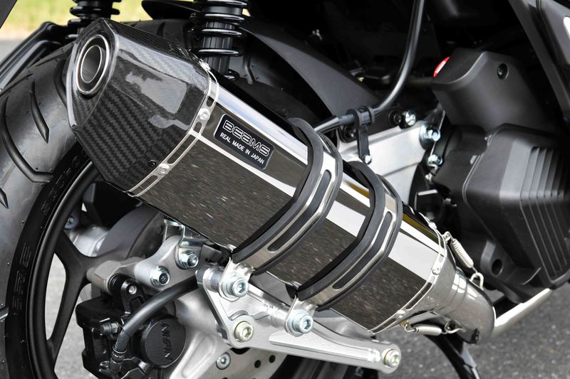 ビームス BEAMS バイク用 フルエキゾーストマフラー CORSA-EVO2 SMBサイレンサー 政府認証 JMCA PCX125 2021～ 2BJ-JK05 G195-62-000｜moto-zoa 店