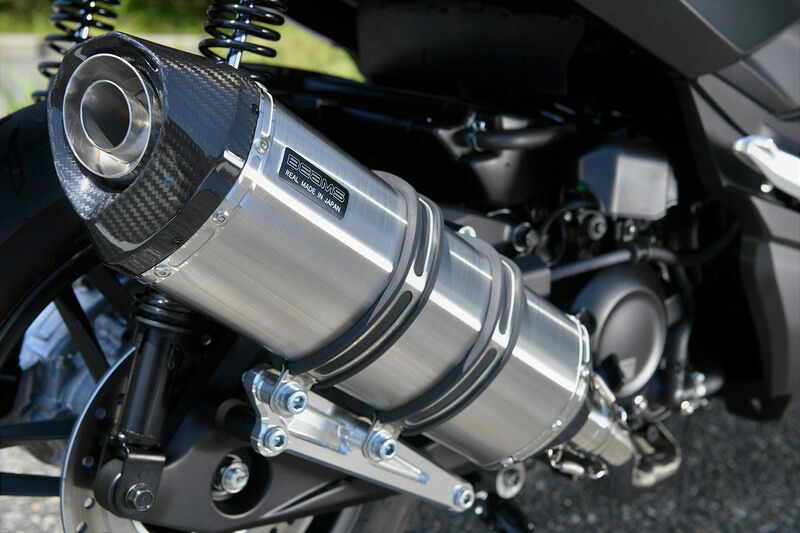 ビームス BEAMS バイク用 フルエキゾーストマフラー GT-CORSA ステンレスサイレンサー 政府認証 JMCA FORZA フォルツァ MF15 G197-66-000｜moto-zoa 店