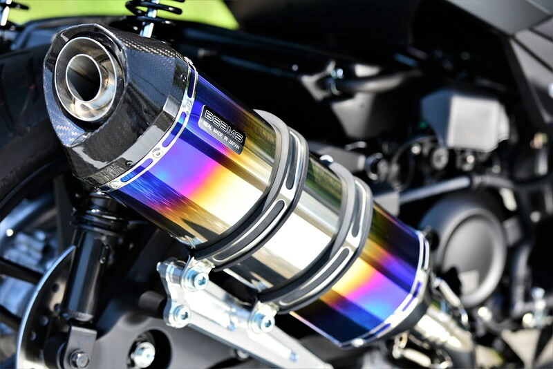 ビームス BEAMS バイク用 フルエキゾーストマフラー GT-CORSA ヒートチタンサイレンサー 政府認証 JMCA FORZA フォルツァ MF15 G197-66-001