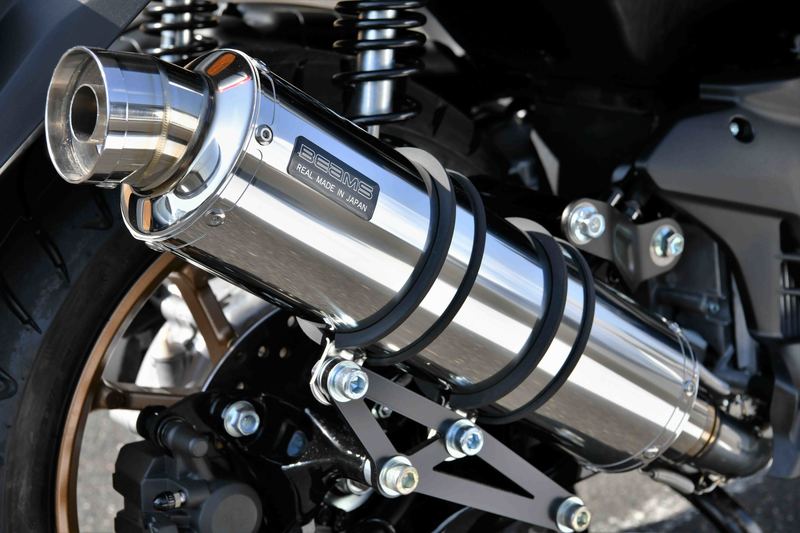 楽天市場】BEAMS NMAX マフラー G244-07-000 エヌマックス EBJ-SE86J