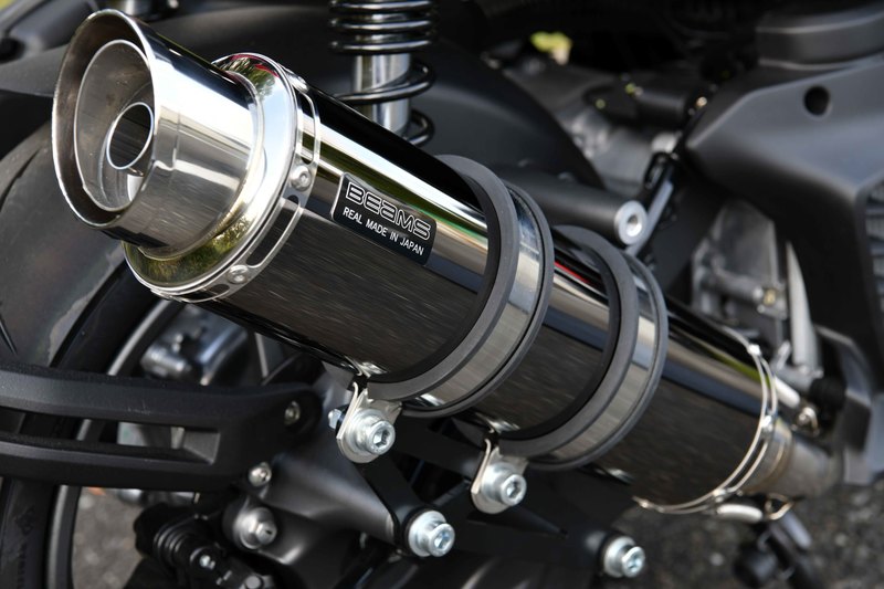 【マラソン期間 クーポン配布！】 ビームス BEAMS バイク用 フルエキゾーストマフラー R-EVO2 SMB（スーパーメタルブラック）サイレンサー 政府認証 JMCA X FORCE G269-54-005 39,741円