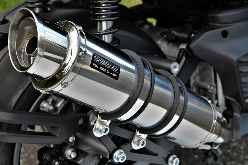 モンキー50【AB27:F1専用 】BEAMSフルエキ マフラー BEAMS ビームス バイク用 マフラー モンキーFI JBH - AB27