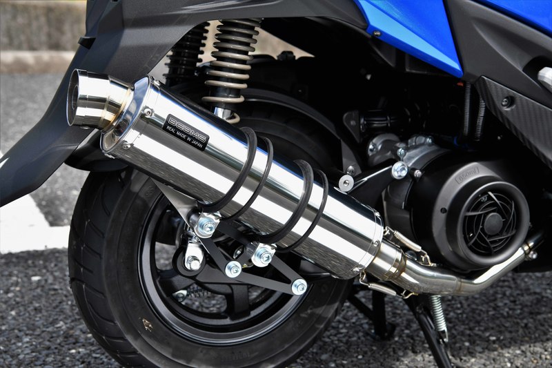 ビームス BEAMS バイク用 フルエキゾーストマフラー R-EVO ステンレスサイレンサー 政府認証 JMCA SWISH スウィッシュ G340-53-008