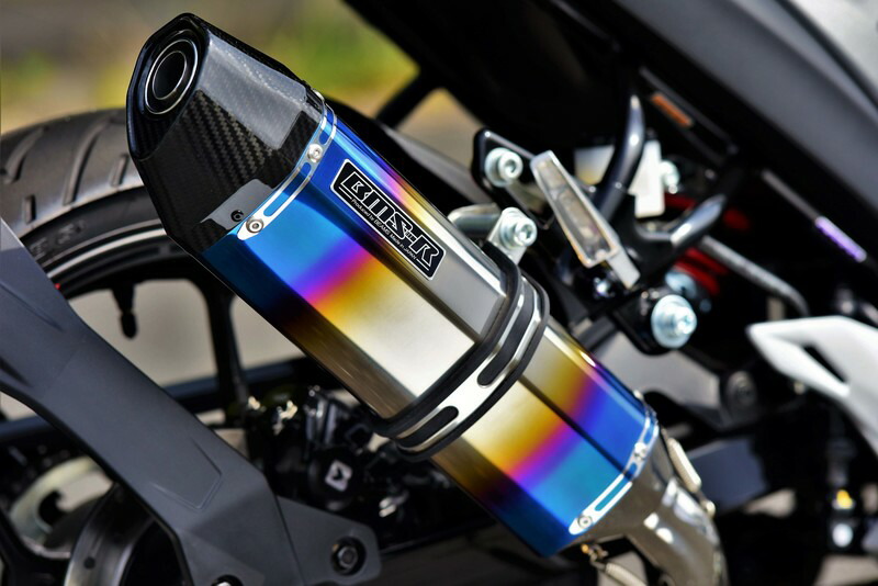 【15日限定！クーポン配布！】 ビームス BEAMS バイク用 マフラー CORSA-EVO2 ヒートチタンサイレンサー 政府認証 JMCA GIXER 150 2020～ G343-65-S1J