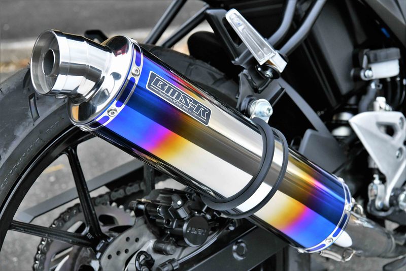 【20日限定！クーポン配布！】 ビームス BEAMS バイク用 フルエキゾーストマフラー R-EVO ヒートチタンサイレンサー 政府認証 JMCA GSX-R125 / GSX-S125 8BJ-DL32D G346-53-S1J｜moto-zoa 店