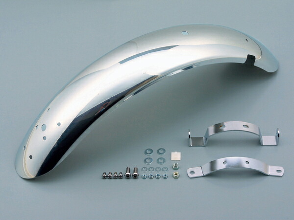 250TR ステンレスショートフロントフェンダー　デイトナ　w400他 DAYTONA（デイトナ） ステンレスショートフェンダー 250TR W400 W650