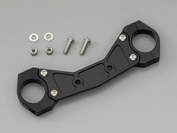 デイトナ DAYTONA バイク用 フェンダーオフセットステー ノーマルフロントフェンダーオフセットキット モンキー系 ブラック 69440