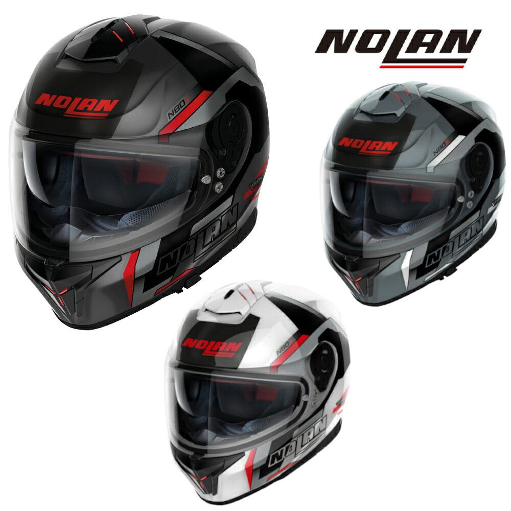 デイトナ DAYTONA ノーラン NOLAN バイク用 ヘルメット フルフェイス N80-8 WANTED(レッド/71・ホワイト/74・グレー/76) M/L/XL