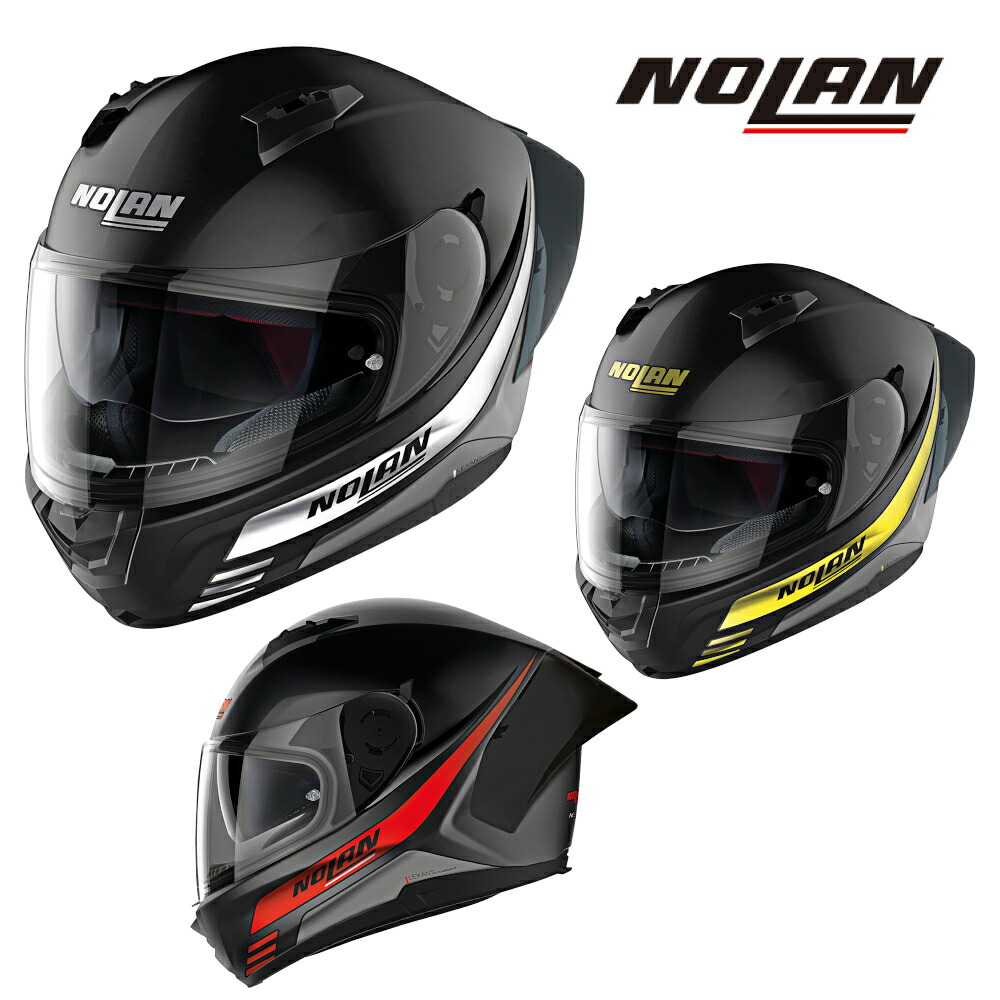 【25日限定!クーポン配布!】 デイトナ DAYTONA ノーラン NOLAN バイク用 ヘルメット フルフェイス N60-6 SPORT OUTSET(ホワイト/20・レッド/21・イエロー/22) S/M/L/XL UVカット|moto-zoa 店