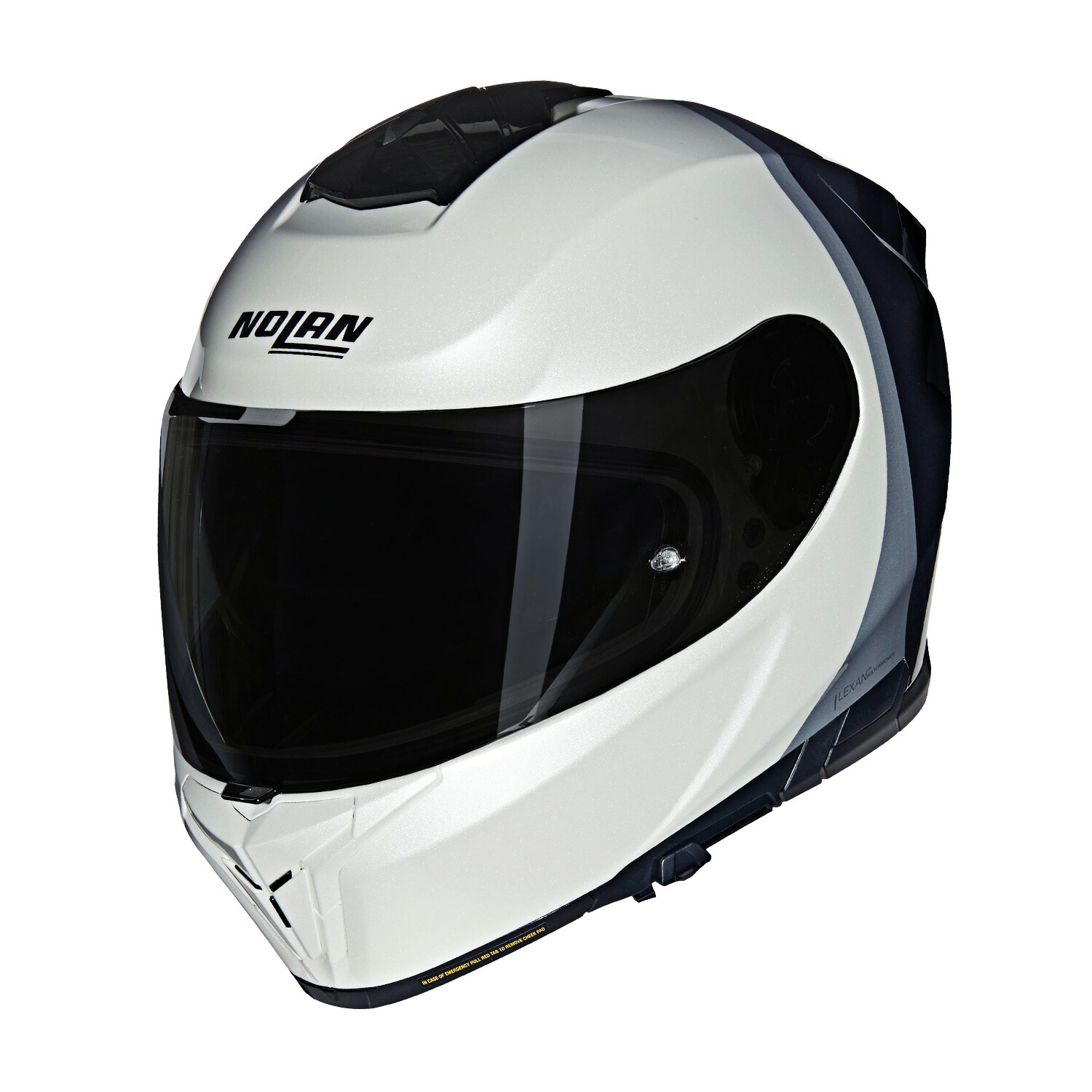 【18日限定！クーポン配布！】 NOLAN ノーラン バイク用 ヘルメット フルフェイス N808 N80-8 VERNICIATURA SPECIALE (PEARLWHITE/344) M / L / XL