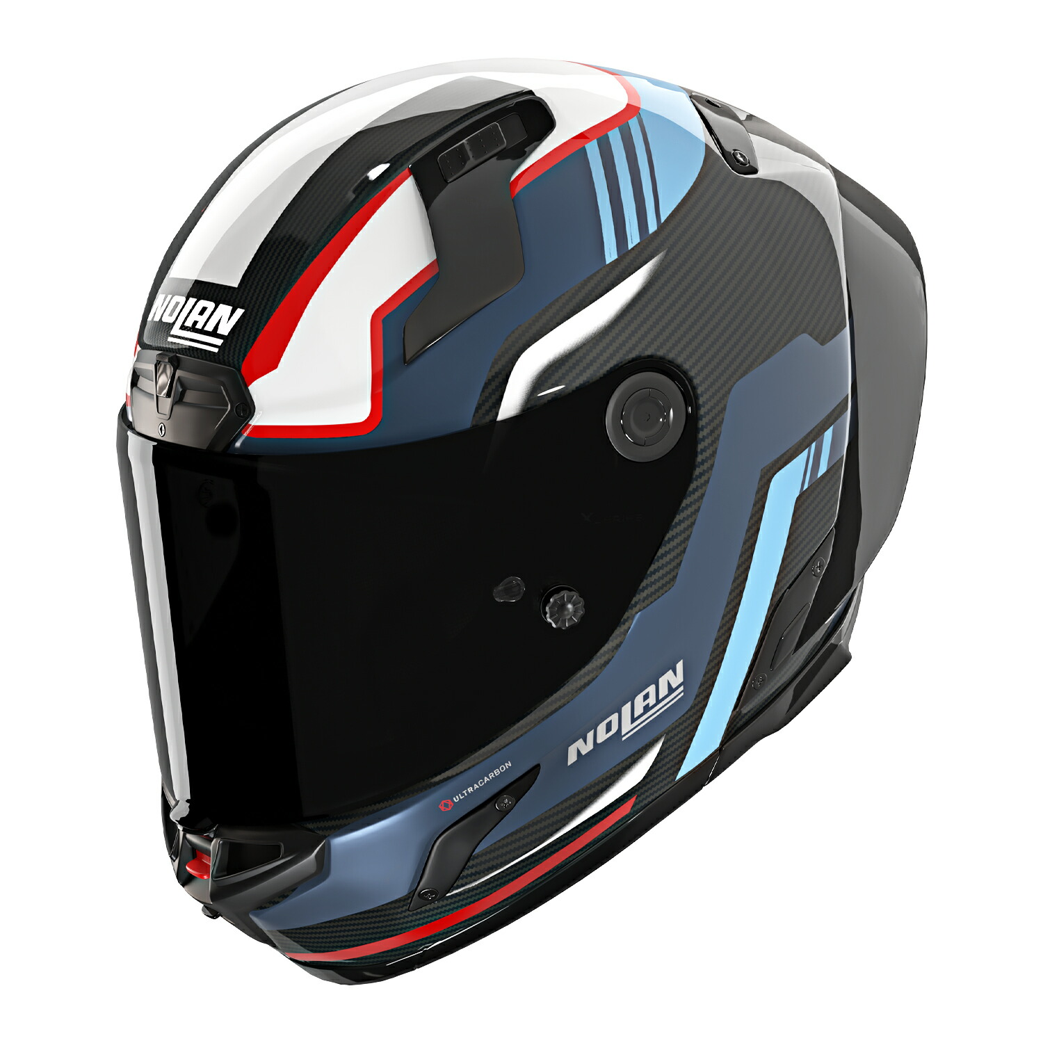 【18日限定！クーポン配布！】 NOLAN ノーラン バイク ヘルメット フルフェイス Xシリーズ X-804RS ウルトラカーボン PIEGA(BLUE/366) S / M / L / XL