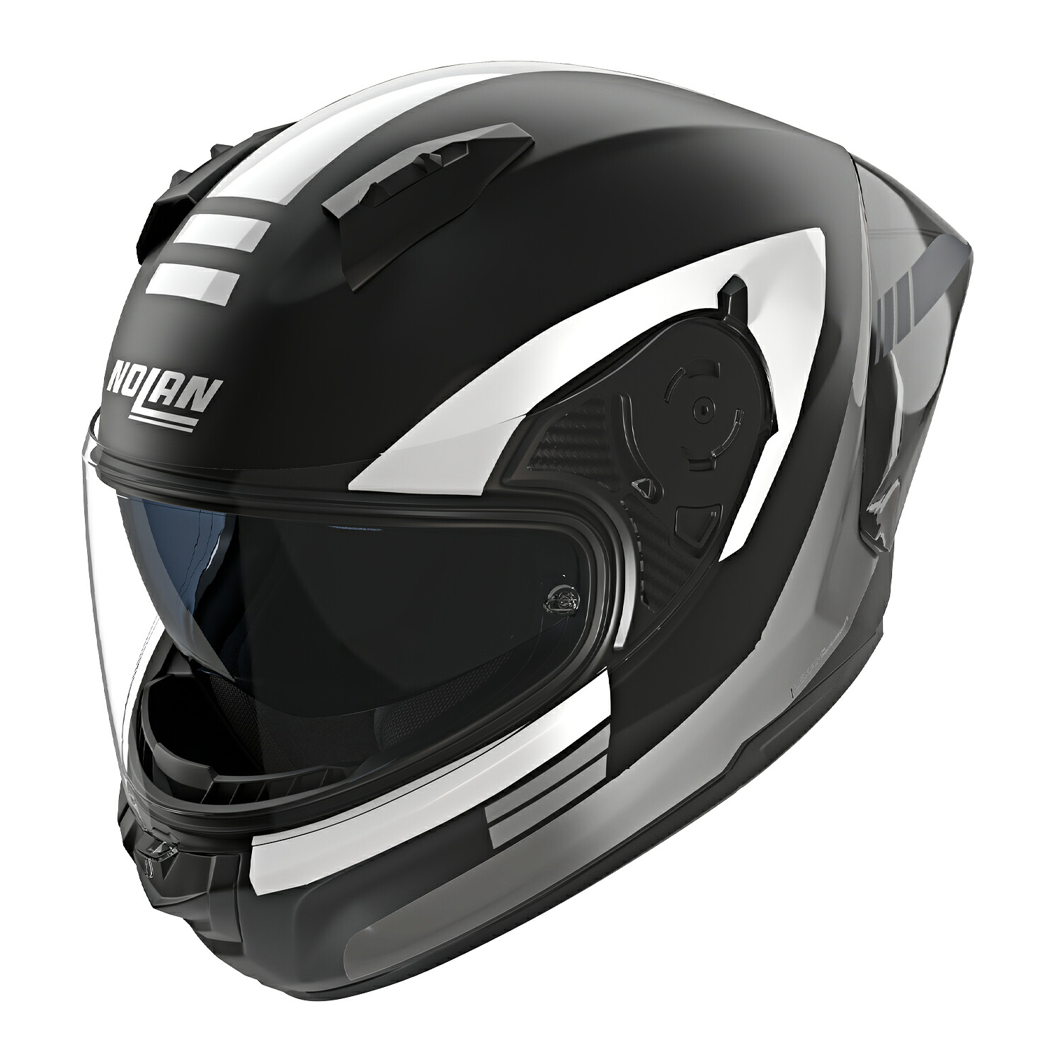 NOLAN ノーラン バイク ヘルメット フルフェイス N60-6 SPORT CONTRASTO(WHITE/359) M / L / XL UVカット｜moto-zoa 店