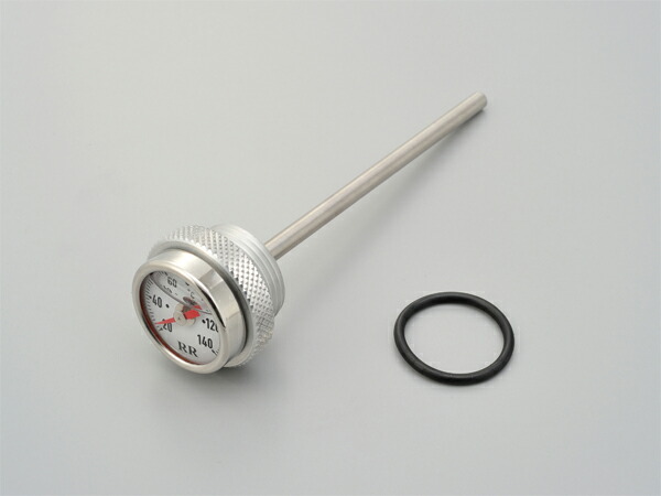 SR400用RRディップ油温計ホワイトパネル DAYTONA（バイク用品） DAYTONA RR ディップスティック油温計