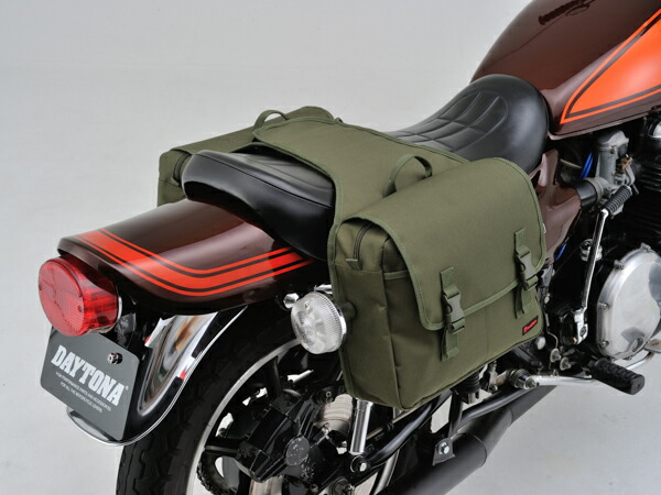 楽天市場】ROUGHROAD (ラフロード) バイク用 サイドバッグ イージーサドルバッグ コットンカーキ 28L~32L RR9104C-KK  : moto-zoa 楽天市場店