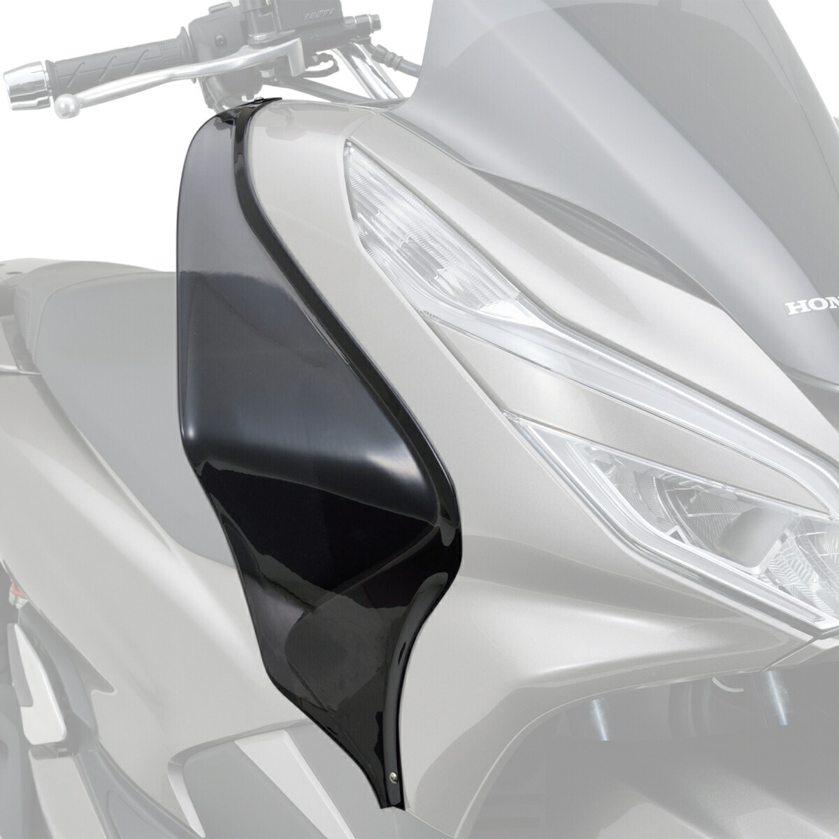 【マラソン期間 クーポン配布！】 デイトナ DAYTONA バイク用 サイドバイザー PCX125(18?19)〈JF81〉,150(18?19)〈KF30〉 16824