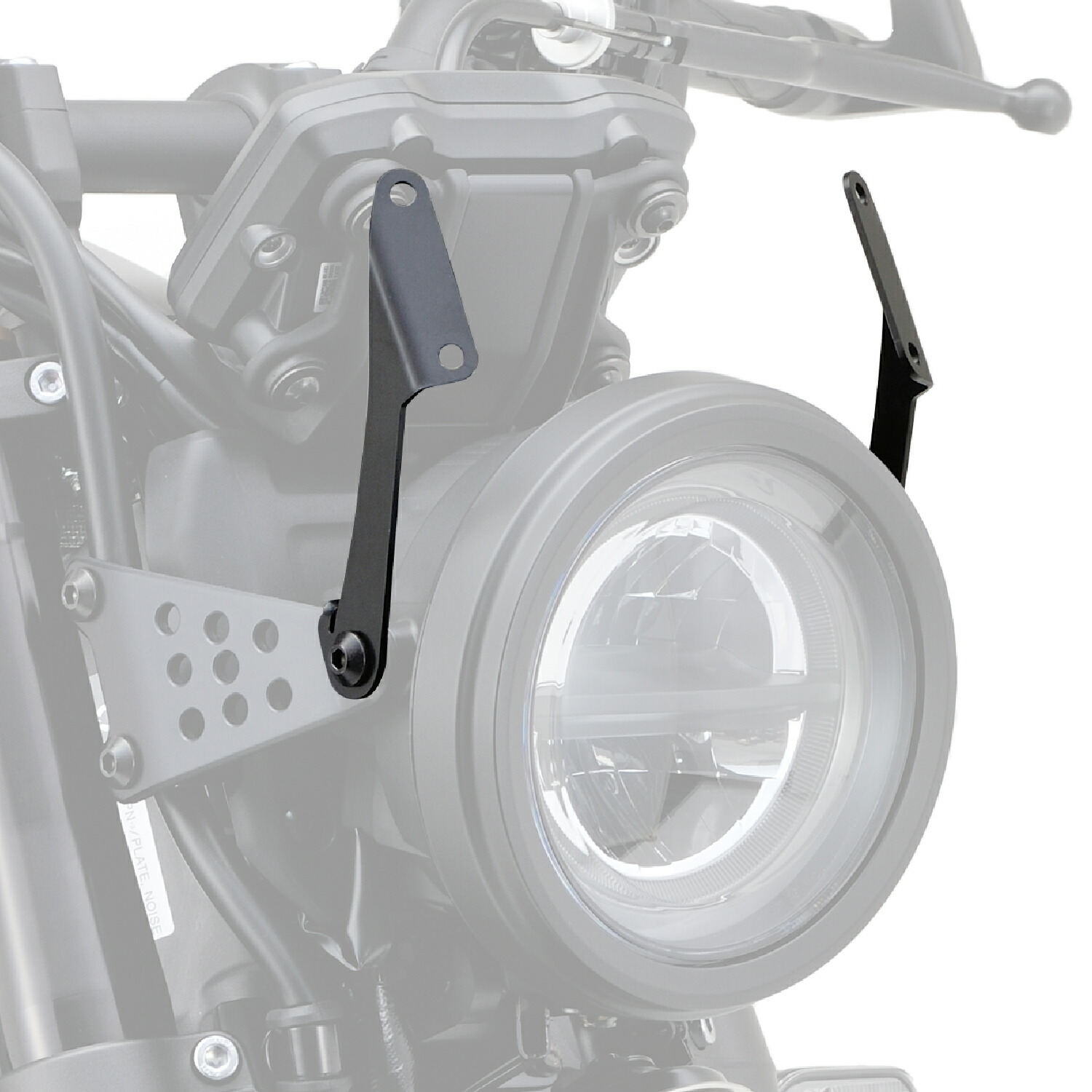 DAYTONA (デイトナ) バイク用 バイク用 スクリーン取付ステー XSR900(22)専用 エアロバイザー ブラストバリアー/X 対応 29704