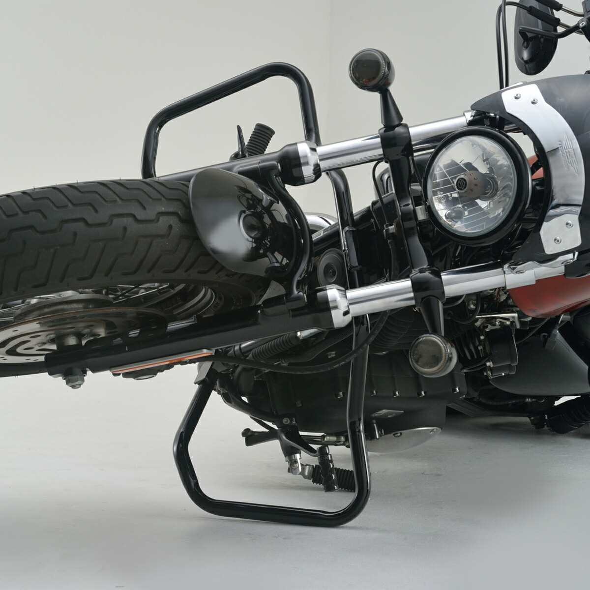 楽天市場 デイトナ Daytona パイプエンジンガード Xl8 10系 04 19 グロスブラック Moto Zoa 楽天市場店