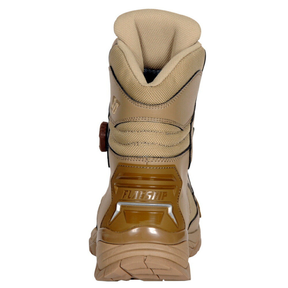 フラッグシップ Flagship バイク ブーツ S.BEIGE フットウエア FSB-802 タクティカルライディングブーツ サンドベージュ 26.5