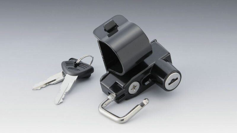 楽天市場】KIJIMA ヘルメットロック（ブラック） 303-1597 メーカー