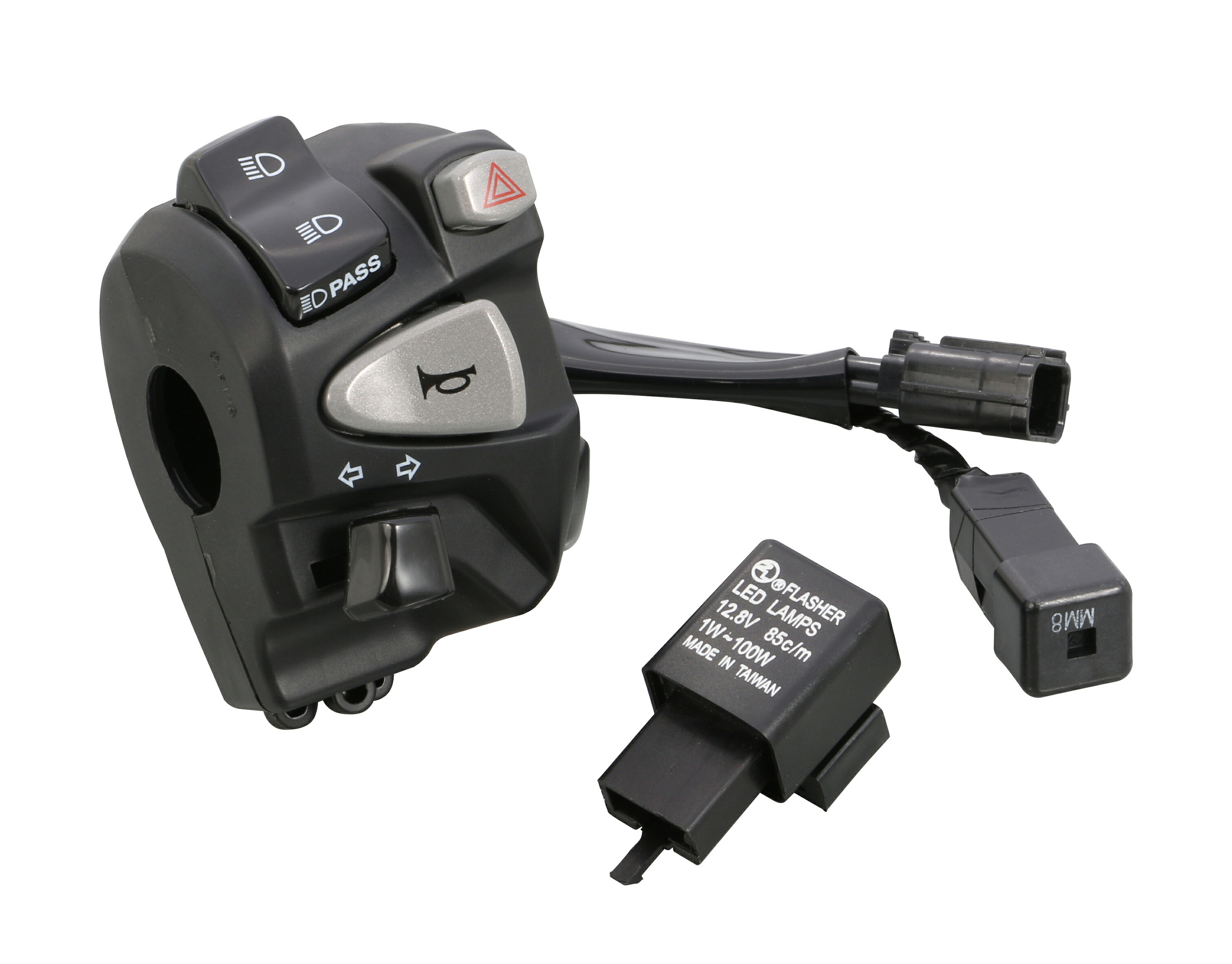 KITACO キタコ バイク用 Lハンドルスイッチ ダックス125(JB04全車種) 756-1320100