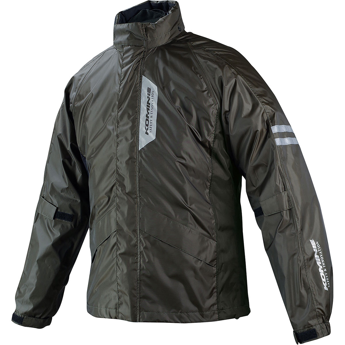 【25日限定!クーポン配布!】 コミネ KOMINE バイク用 防水 レインスーツ レインギア Rain gear RK-539 ブレスターレインウェア フィアート オリーブ 5XLBサイズ 03-539/OL/5XLB|moto-zoa 店
