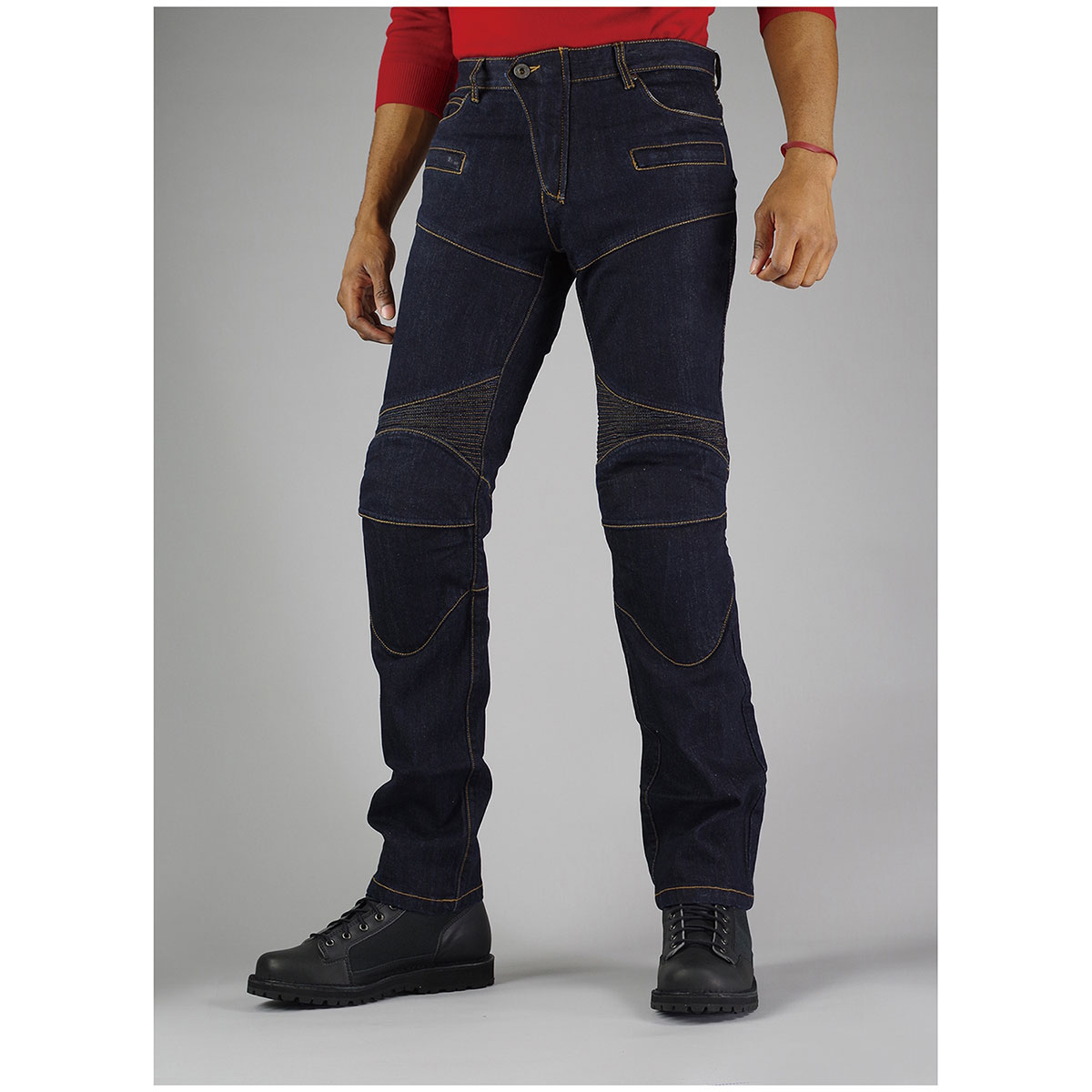 【20日限定!クーポン配布!】 コミネ KOMINE バイク用 パンツ Pants PK-718 スーパーフィット KV デニムジーンズ ワンウォッシュ ブルー Lサイズ 07-718/OW.BL/L|moto-zoa 店